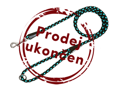 BAFPET LANOVÉ VODÍTKO UZLÍK 10MM - SVĚTLE MODRÁ VÝPRODEJ SLEVA 20%