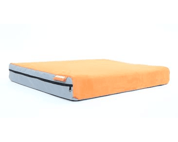 MATRACE AMINELA - 80X60X10CM HALF AND HALF ŠEDÁ/ORANŽOVÁ