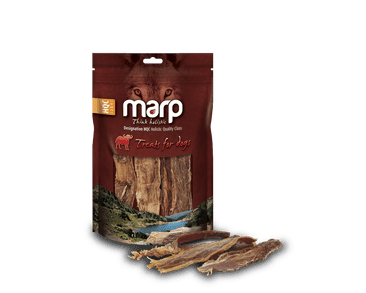 MARP TREATS BUFFALO JERKY - SUŠENÝ JÍCEN 100G EXP 07/25 SLEVA 30%