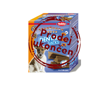 NOBBY STARSNACK DENTAL STICKS SMALL DENTÁLNÍ TYČINKY 28KS / 400G