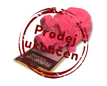 MULTIPET ORIGAMI PALS CHROCHTAJÍCÍ PRASE LATEX 20,5 CM