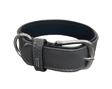 BAFPET KOŽENÝ OBOJEK EXCLUSIVE - ŠEDÁ VÝPRODEJ SLEVA 20%