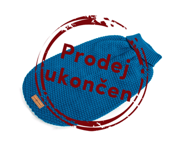 FARM COMPANY SVETR MODRÁ 30CM VÝPRODEJ SLEVA 20%