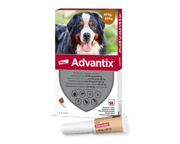 ADVANTIX SPOT ON PRO PSY 40-60KG (6ML) EXP 01/2026 SLEVA 10%
