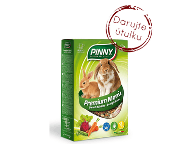 PINNY PREMIUM MENU KRÁLÍK 2,5KG (PRO ÚTULEK VOŘÍŠKOV)
