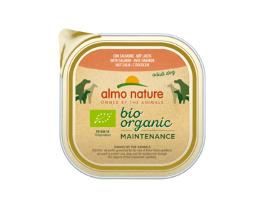 ALMO NATURE DAILY MENU BIO WET DOG - S LOSOSEM 100G