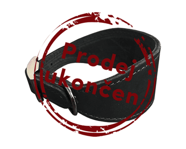 KOŽENÝ OBOJEK VIPET - ČERNÁ