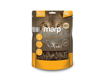MARP VARIETY - JEHNĚČÍ PAMLSKY S HOVĚZÍM PRO PSY 120G