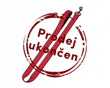 NOBBY CLASSIC REFLECT SOFT VODÍTKO NEOPRÉN 120CM / 20-25MM ČERVENÁ