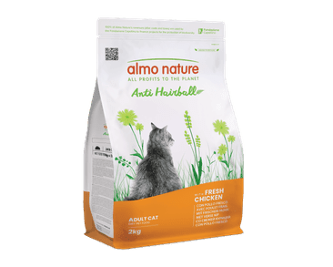ALMO NATURE ANTI HAIRBALL - S ČERSTVÝM KUŘECÍM 2KG