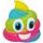 Nobby latexová hračka pro psy Rainbow Poop 11cm
