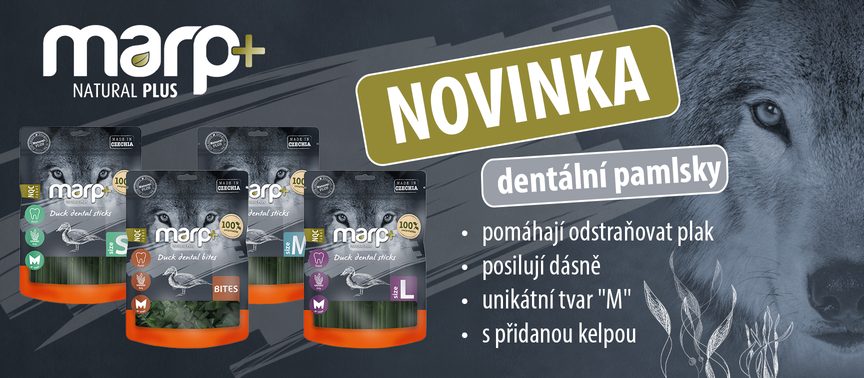 NOVINKA | Marp Natural Plus dentální pamlsky