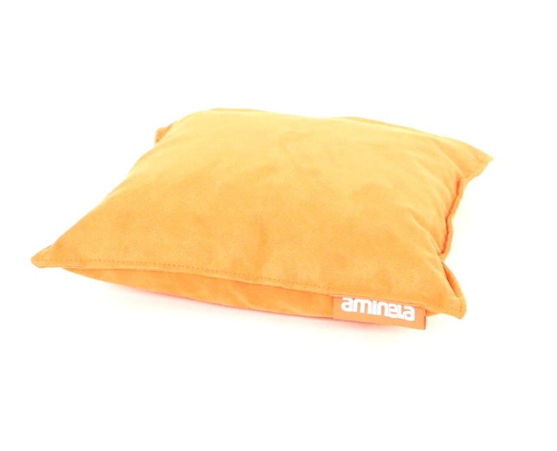 Aminela polštářek 40x40cm oranžová