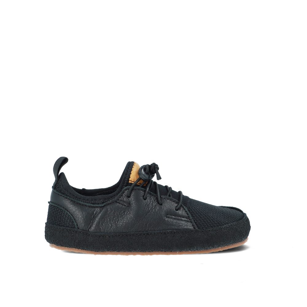 PEGRES TENISKY BF33 JUNIOR Black Dětské barefoot tenisky