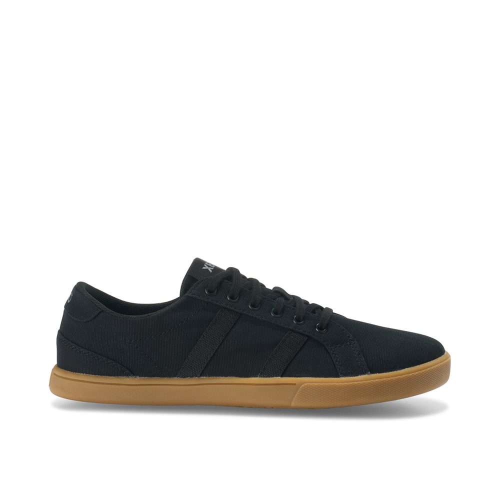 Xero Shoes DILLON CANVAS Black/Gum Barefoot tenisky