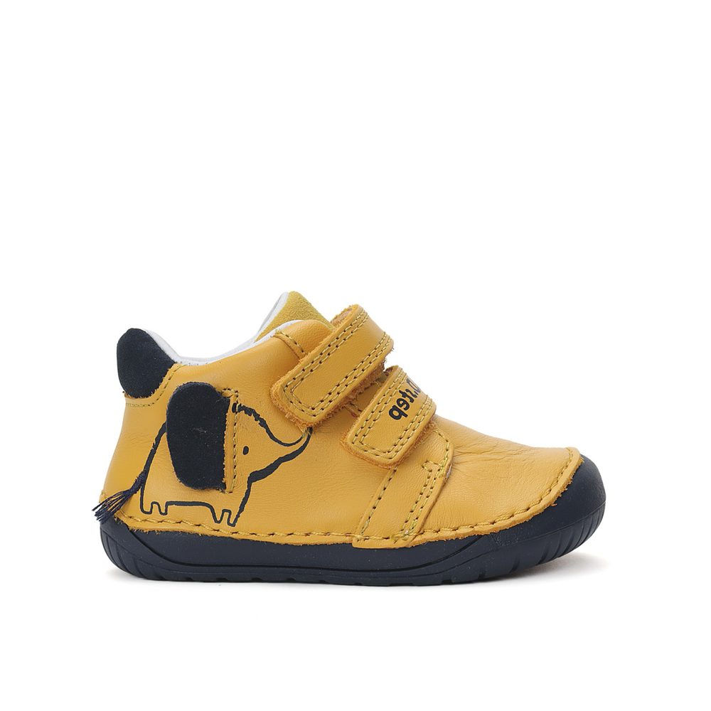 D.D.STEP S070-42919 CELOROČNÍ TENISKY Yellow | Dětské celoroční barefoot boty - 24