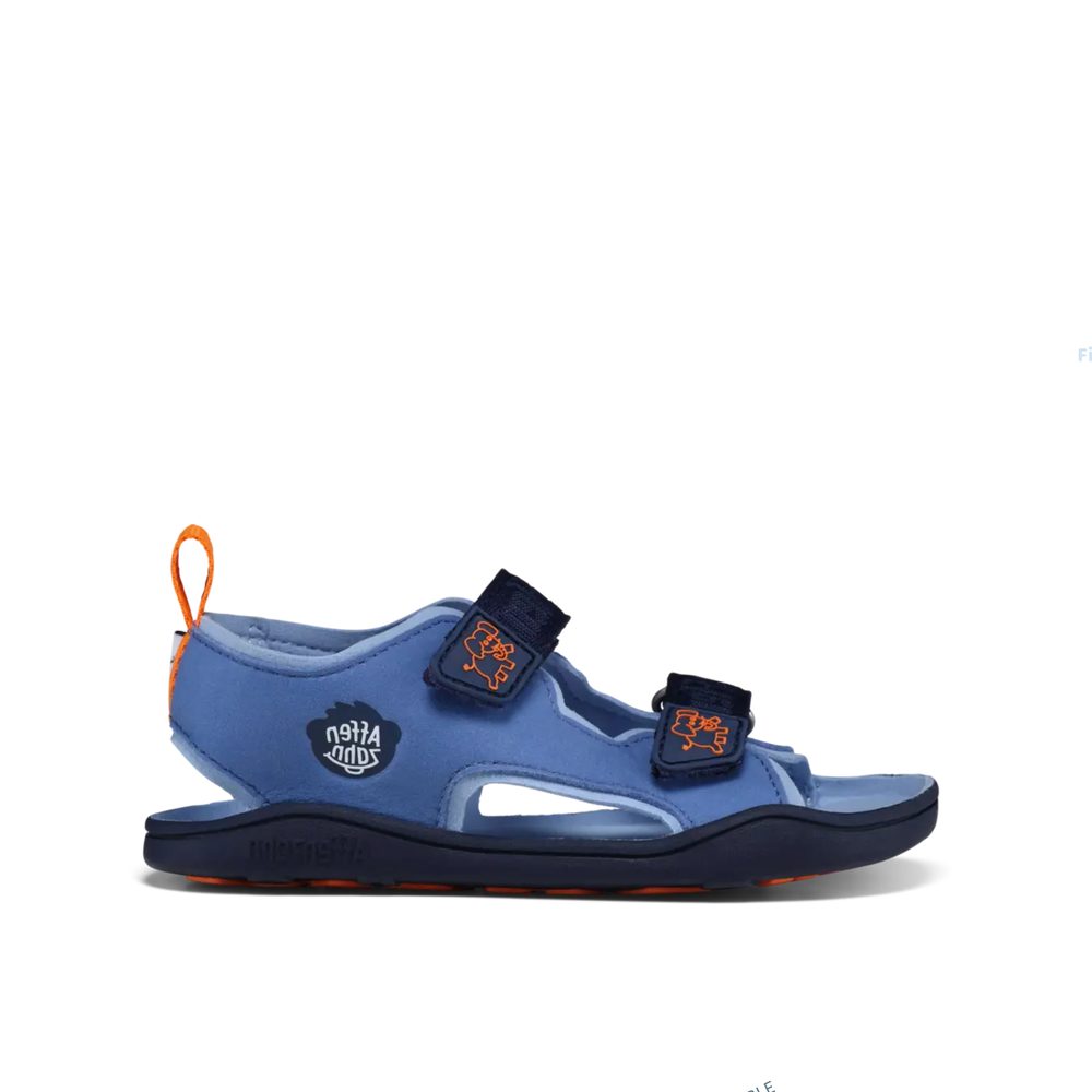 Affenzahn SANDAL VEGAN AIRY ELEPHANT Blue Dětské barefoot sandály