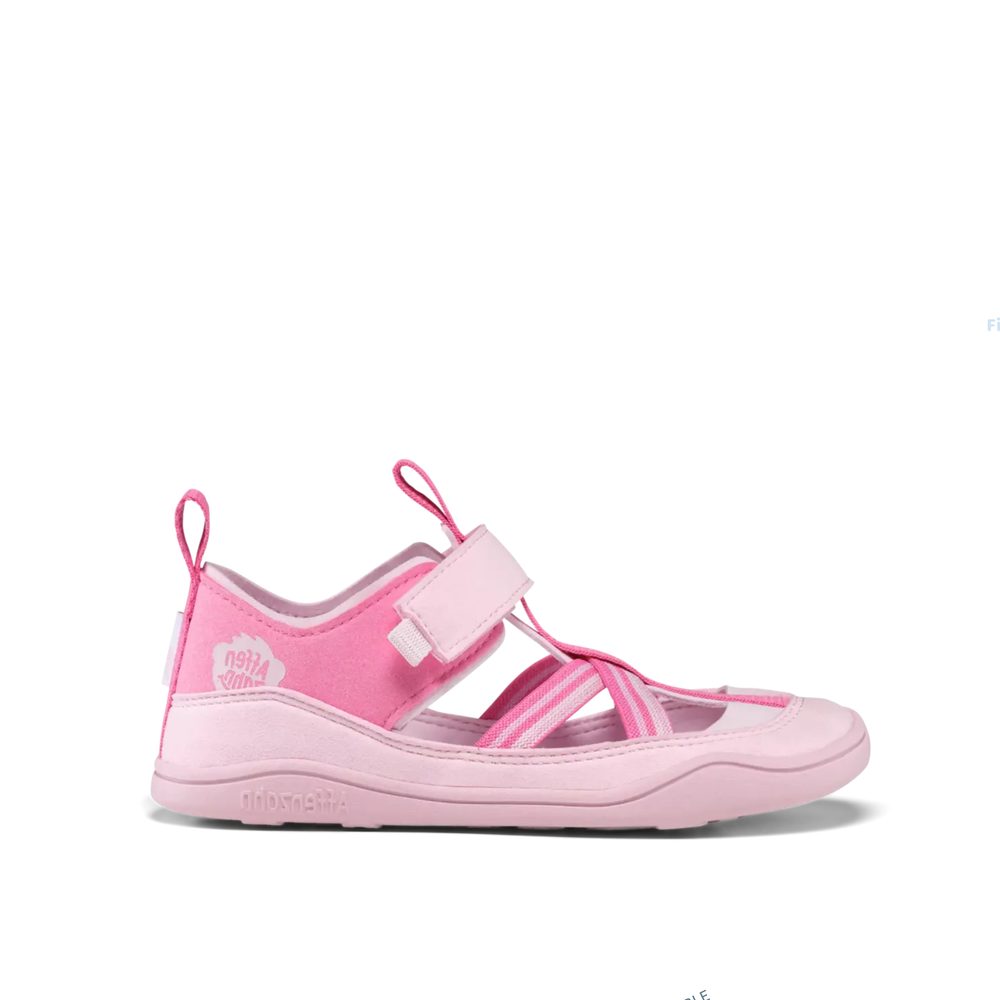 Affenzahn SANDAL VEGAN BREEZE UNICORN Pink Dětské barefoot sandály