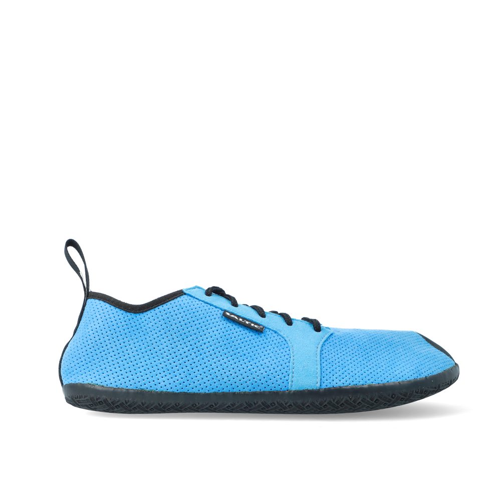 SALTIC FURA Veg Blue Barefoot tenisky