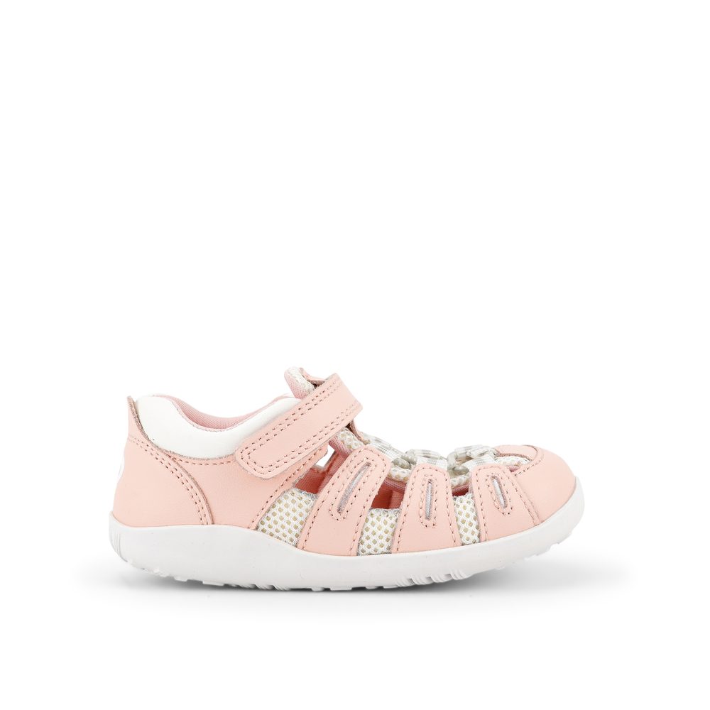 BOBUX SUMMIT Seashell White Dětské barefoot sandály