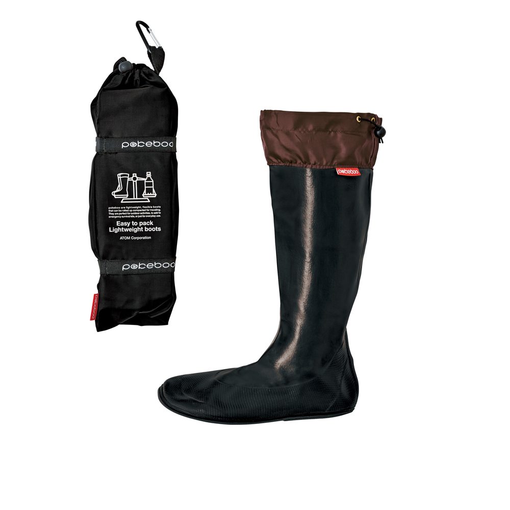 POKEBOO Black Brown Barefoot holínky