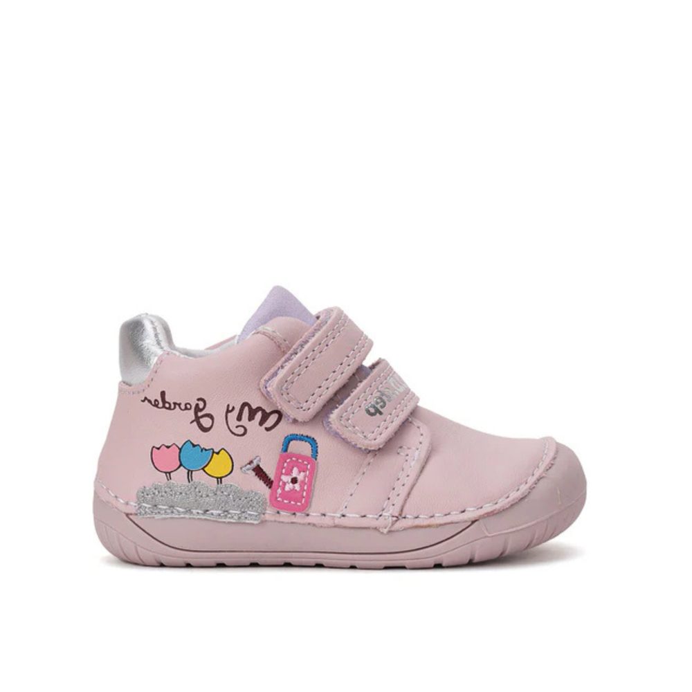 D.D.STEP S070 51253A CELOROČNÍ TENISKY Mauve Fialová Dětské barefoot tenisky