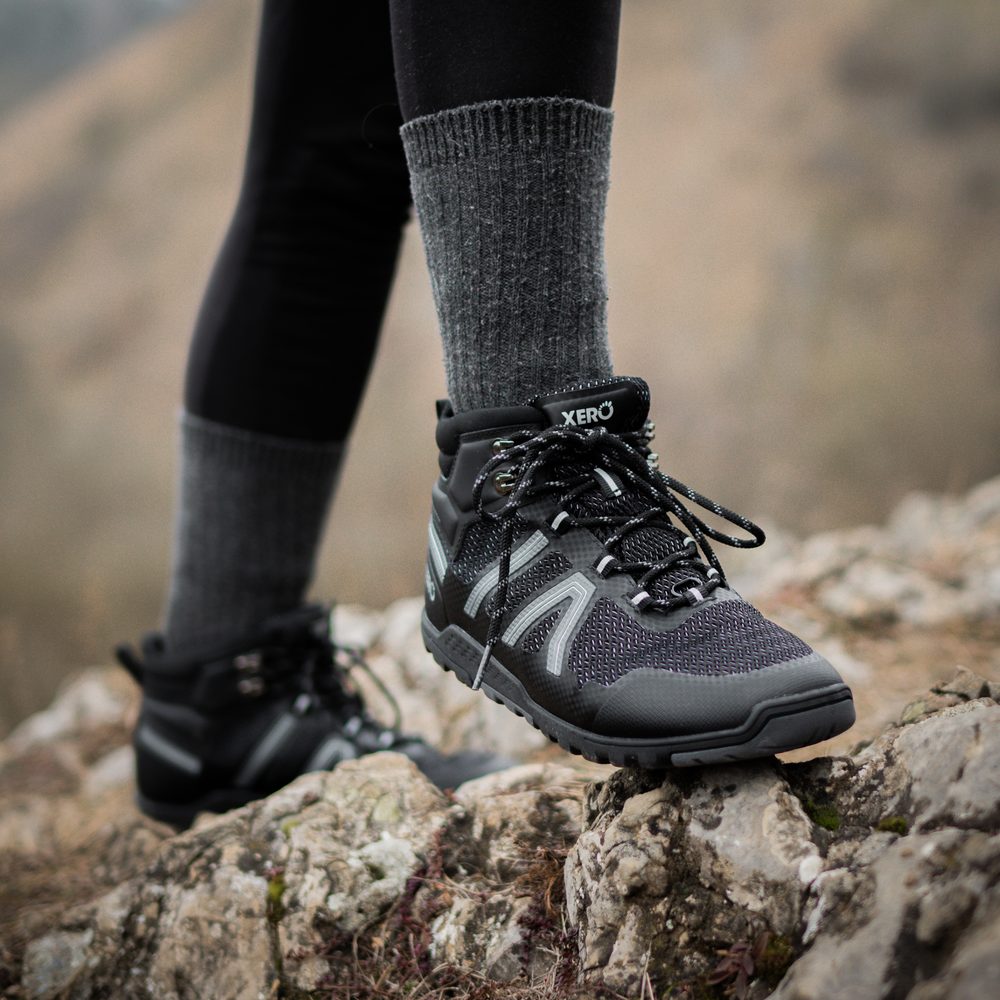 Xero Shoes XCURSION FUSION Black Titanium Barefoot pohorky
