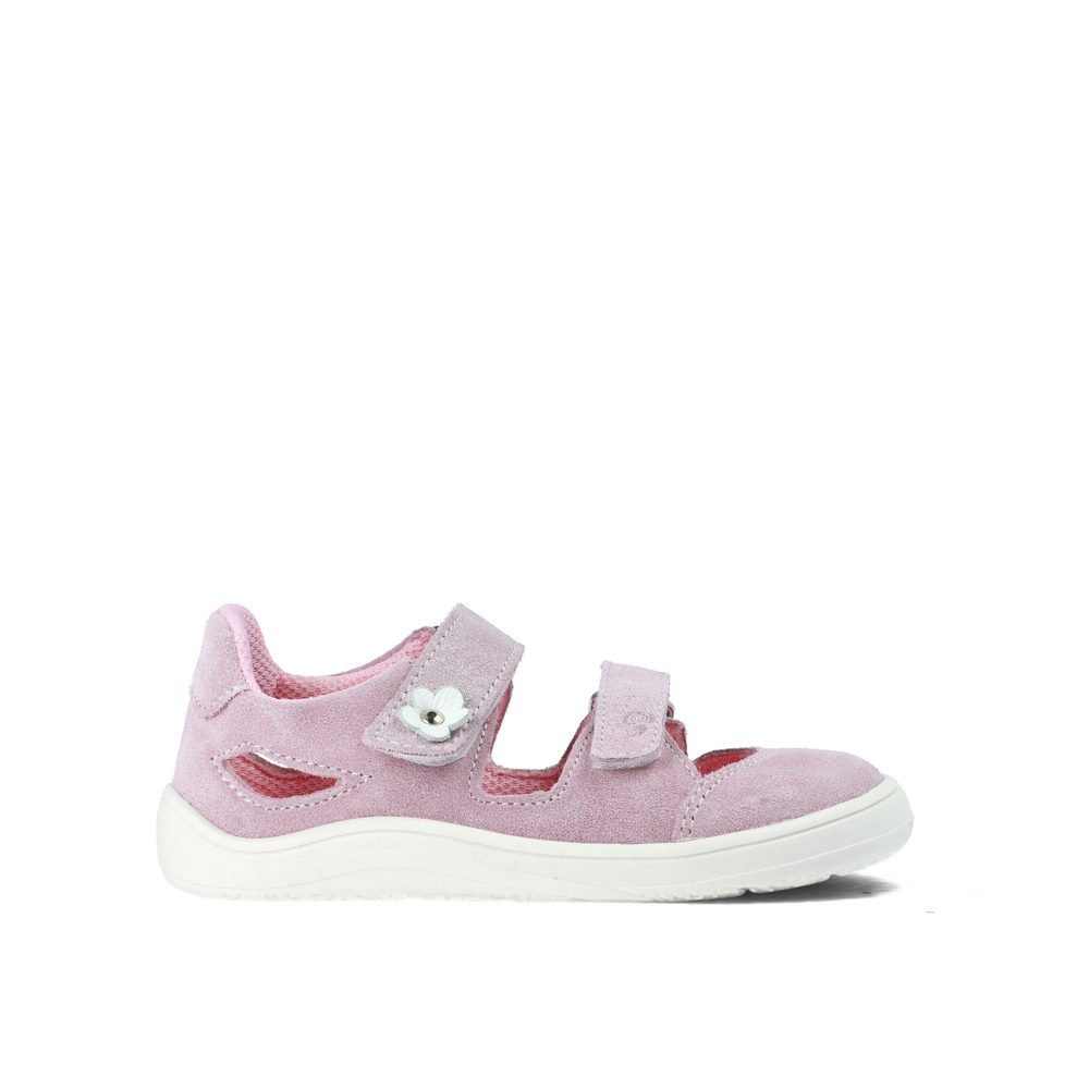BABY BARE SANDÁLKY FEBO JOY Pink Dětské barefoot sandály