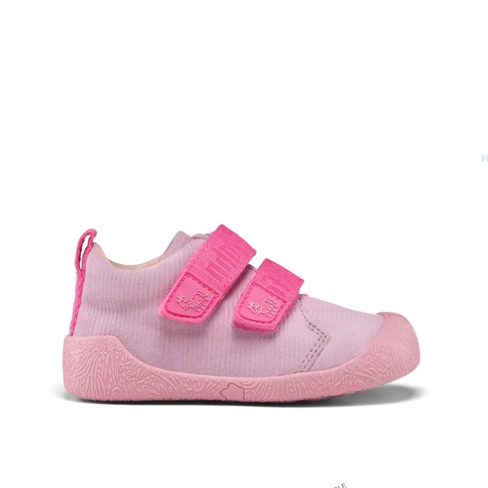 Affenzahn LEATHER WALKY Unicorn Pink Dětské barefoot tenisky
