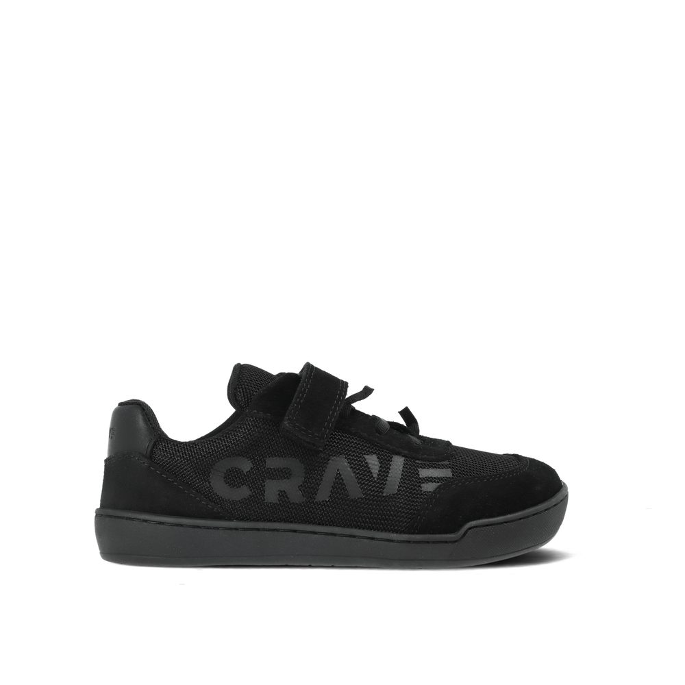 CRAVE CUPERTINO JUNIOR Black Dětské barefoot tenisky