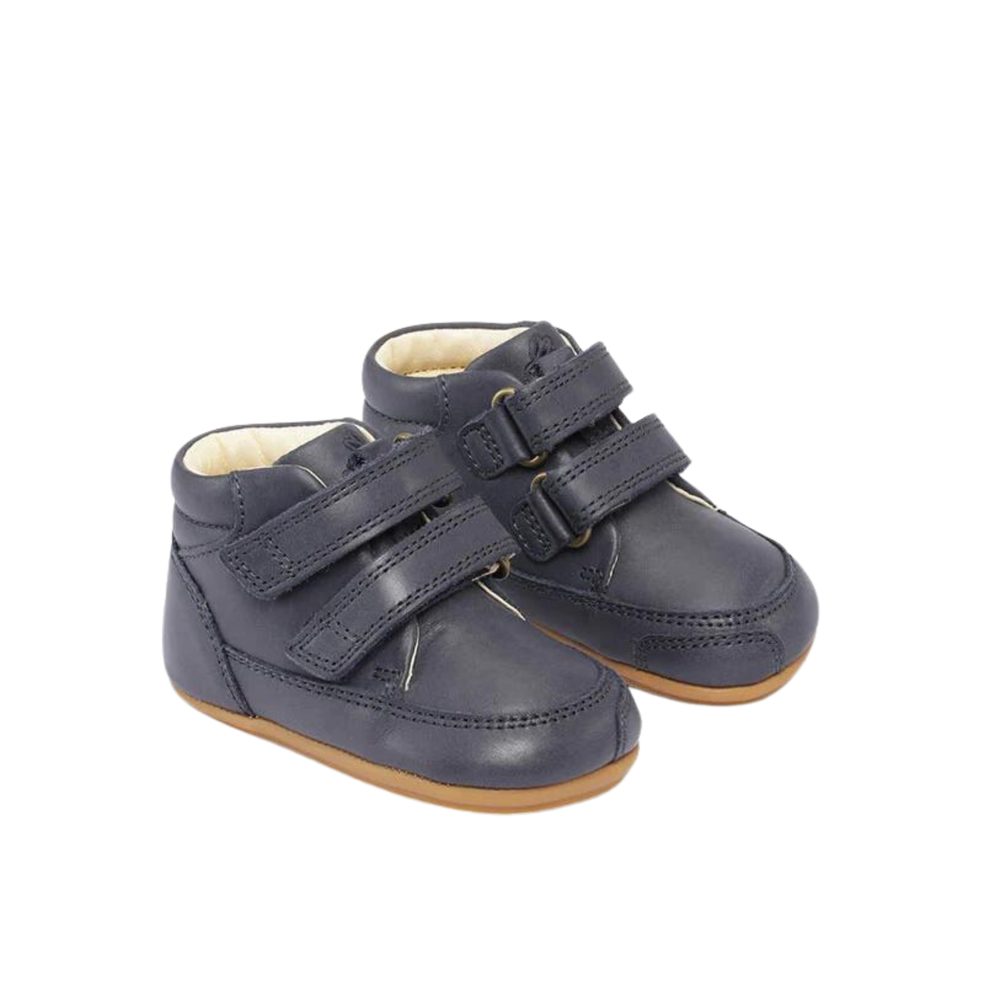 BUNDGAARD PREWALKER STRAP II Night Sky Dětské první barefoot botičky