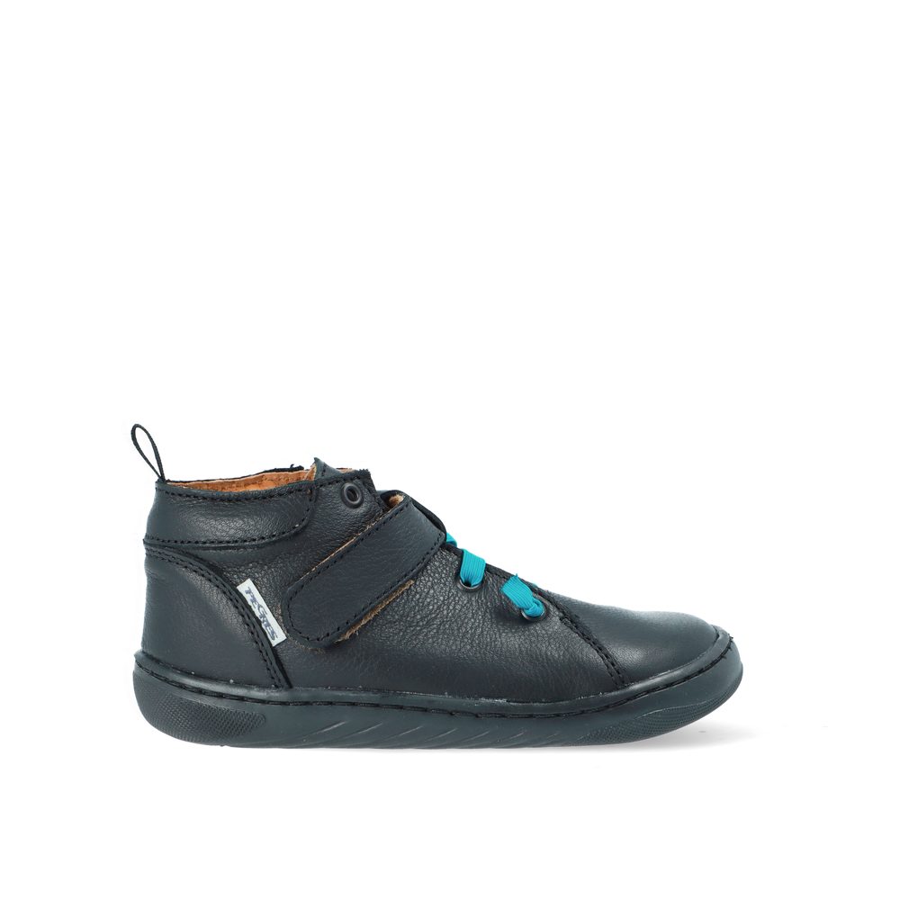 PEGRES CELOROČKY Skinny SBF62F Black Dětské celoroční barefoot boty