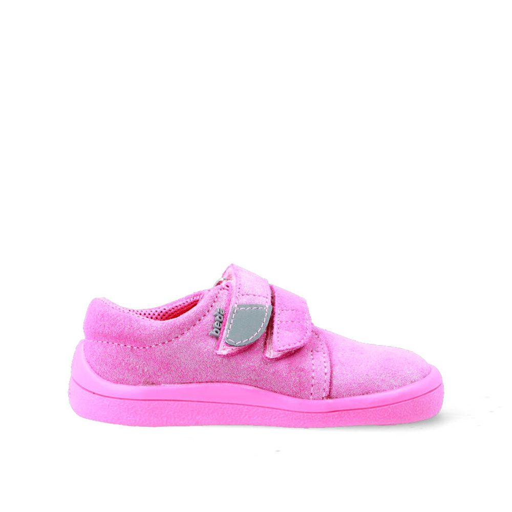 BEDA TENISKY NUBUK JANETTE Pink Sparkle - 23