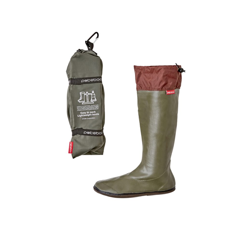 POKEBOO Khaki Barefoot holínky 37–38