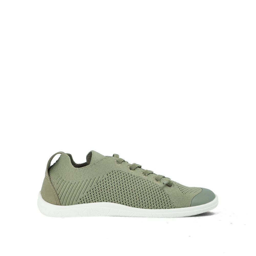 REIMA ASTELU VEGAN Greyish Green Barefoot tenisky