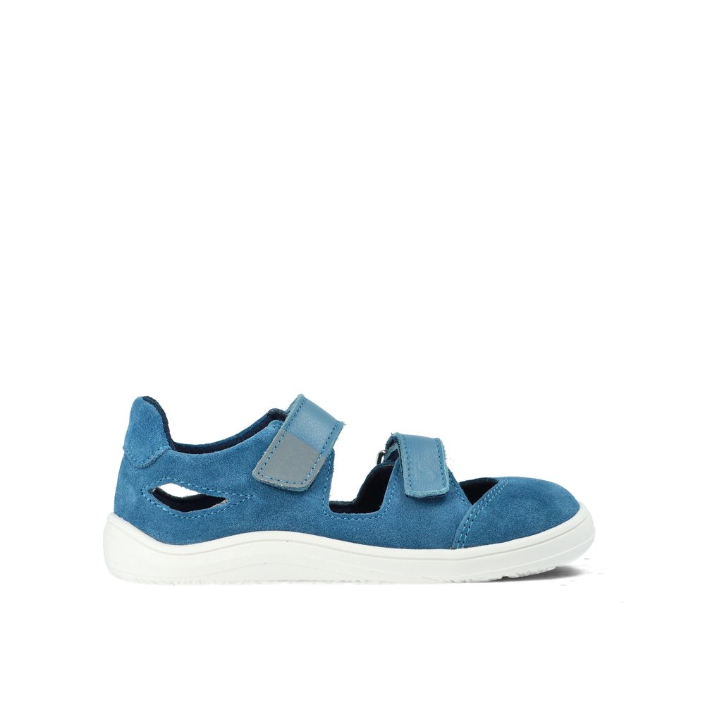 BABY BARE SANDÁLKY FEBO JOY Denim Dětské barefoot sandály