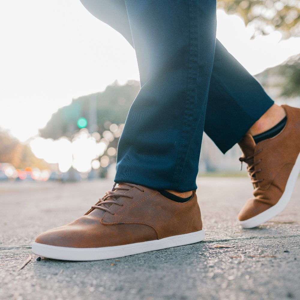 Xero Shoes GLENN M Brown Pánské barefoot tenisky