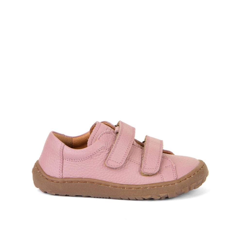 FRODDO TENISKY LEATHER Pink Dětské barefoot tenisky