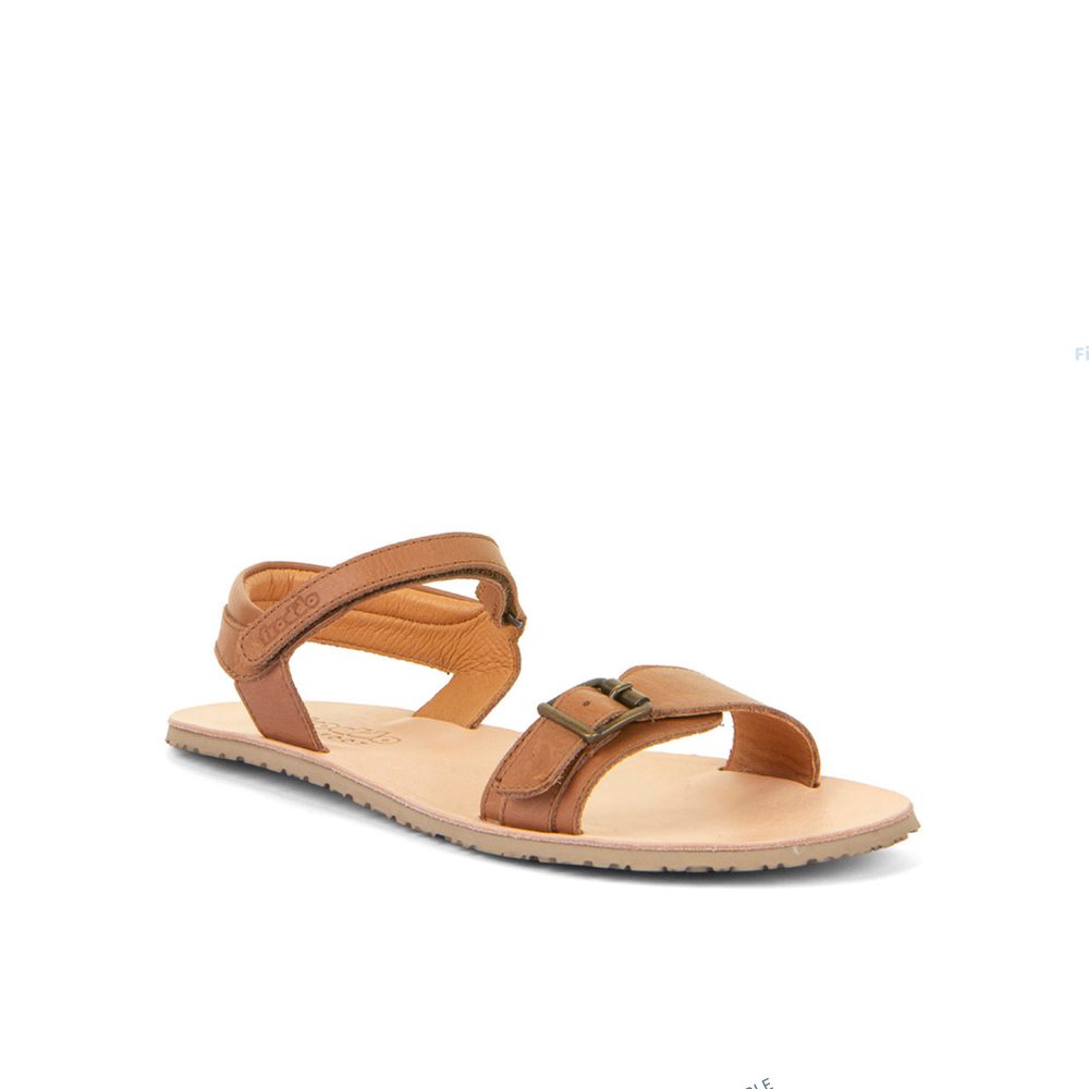 FRODDO SANDAL FLEXY BOUCLE Brown Barefoot sandály