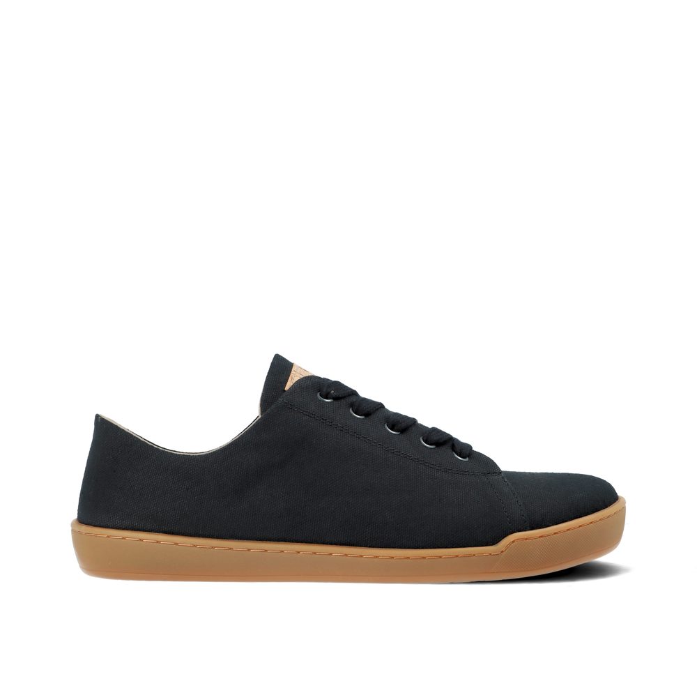 CRAVE WOODSTOCK Black Barefoot tenisky