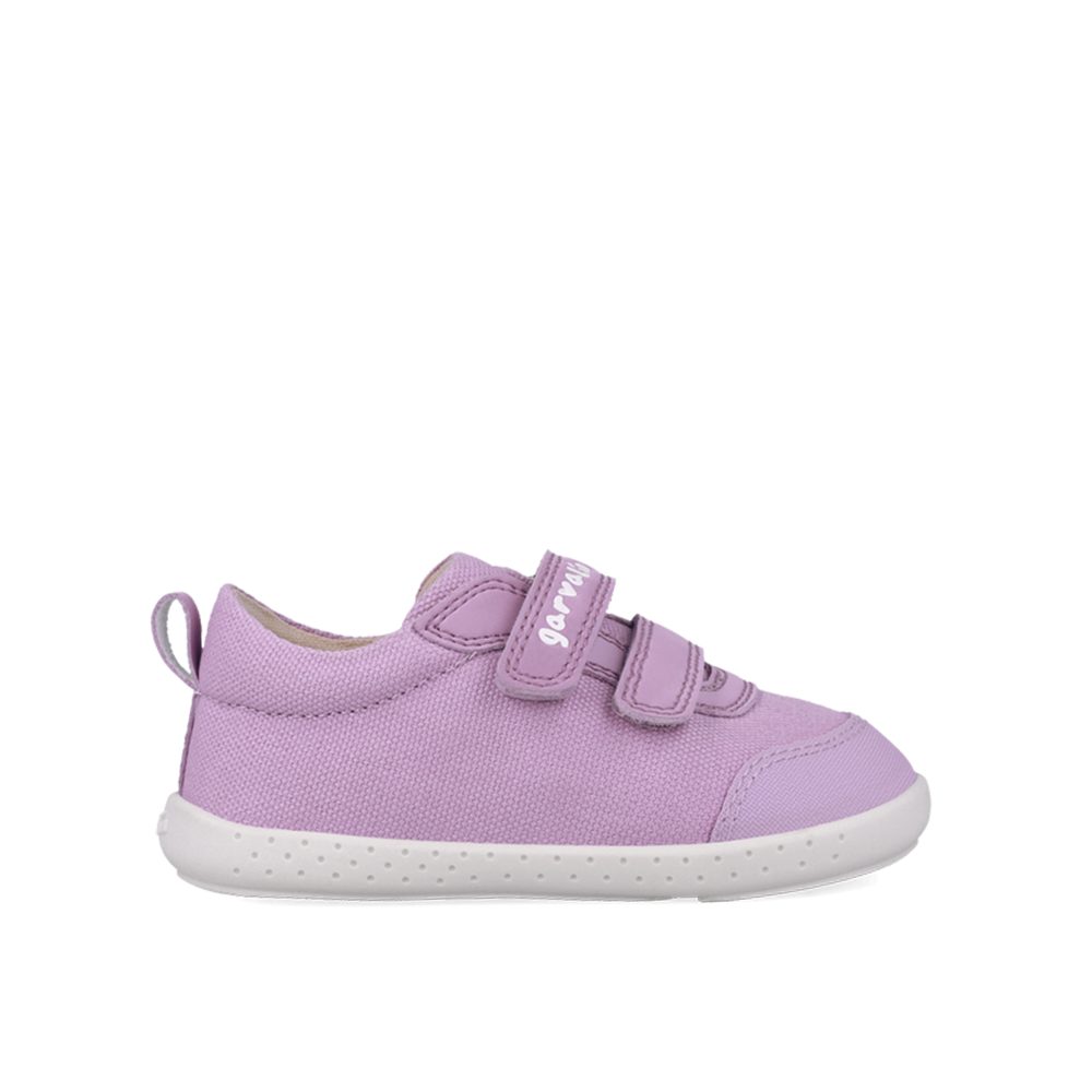 GARVALÍN TENISKY SOFT Lila Dětské barefoot tenisky