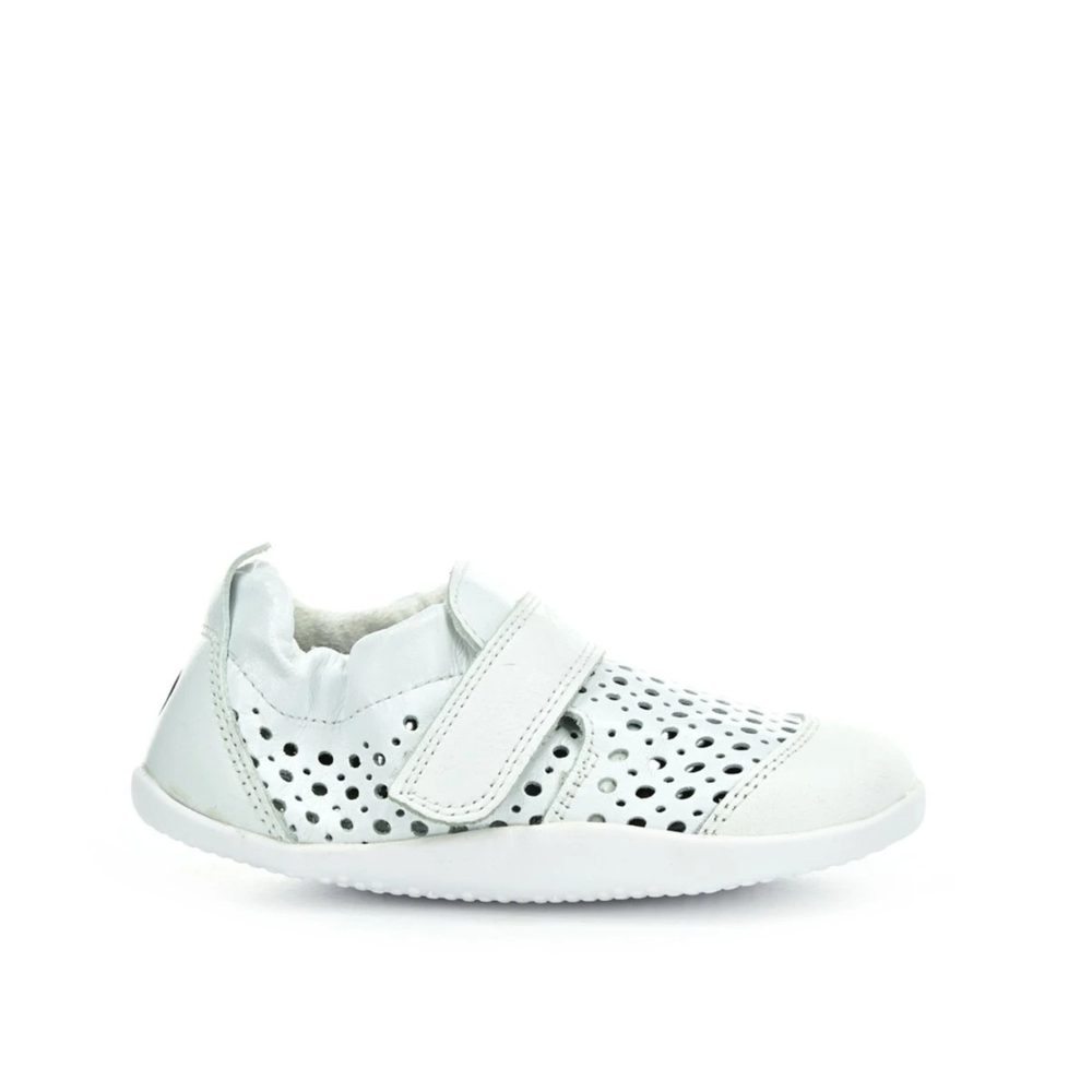 Bobux Xplorer Go Punch White capáčky