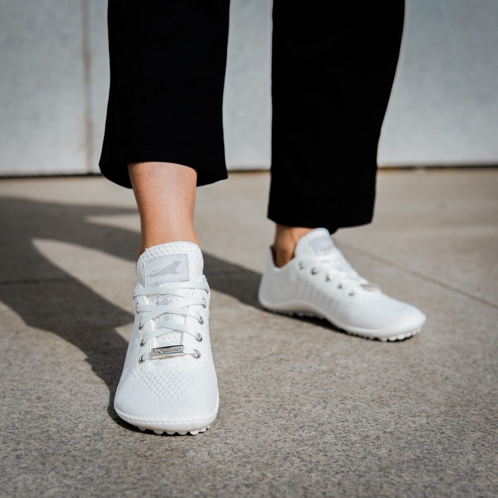 Leguano GO White Barefoot tenisky