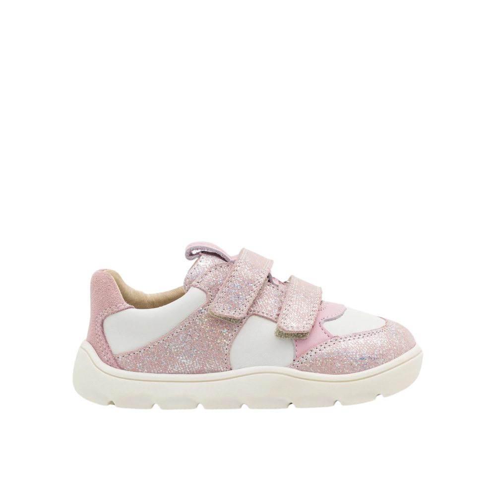 FRODDO ZERU SPRING White /Pink Dětské barefoot tenisky
