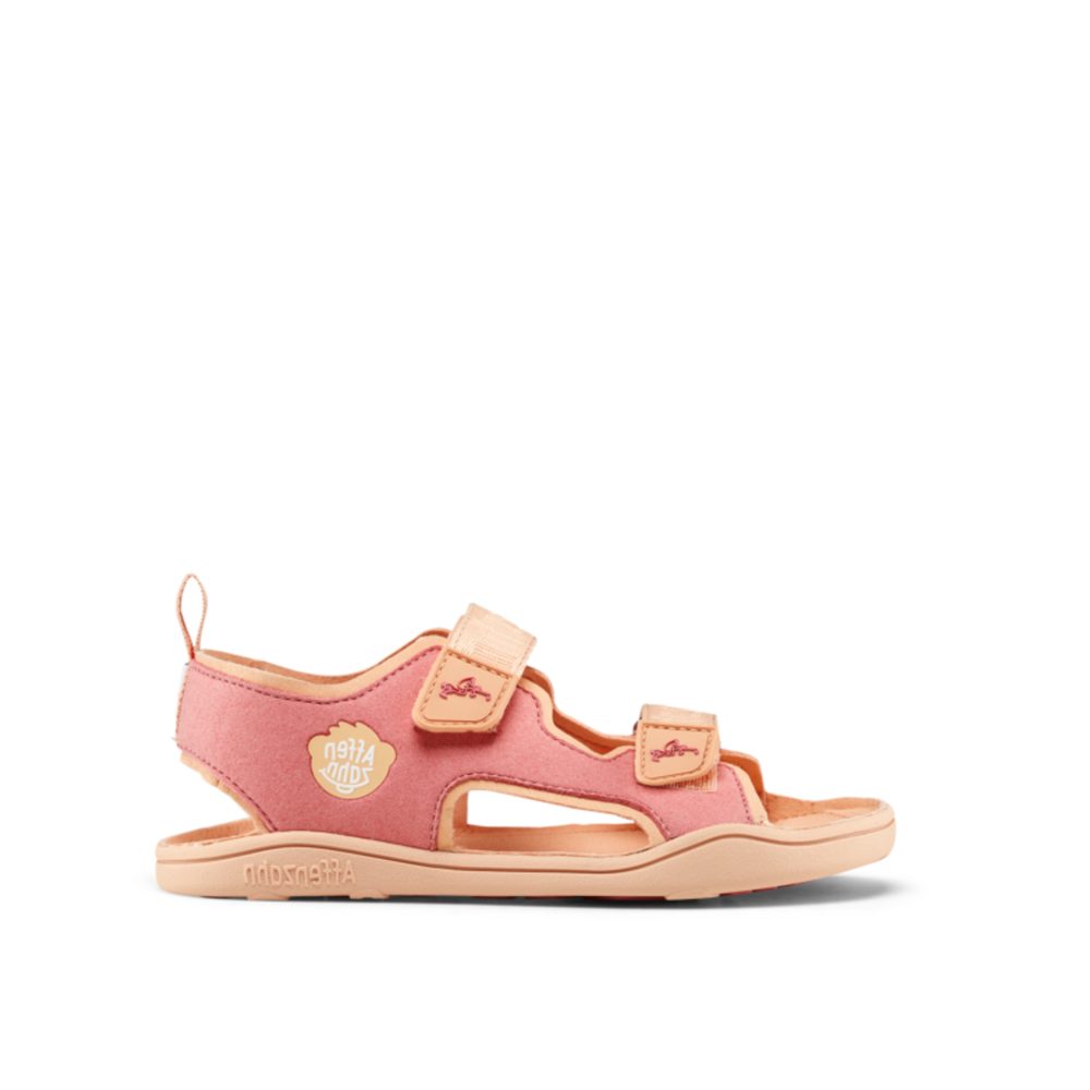 Affenzahn SANDAL VEGAN AIRY FLAMINGO Rose II Dětské barefoot sandály