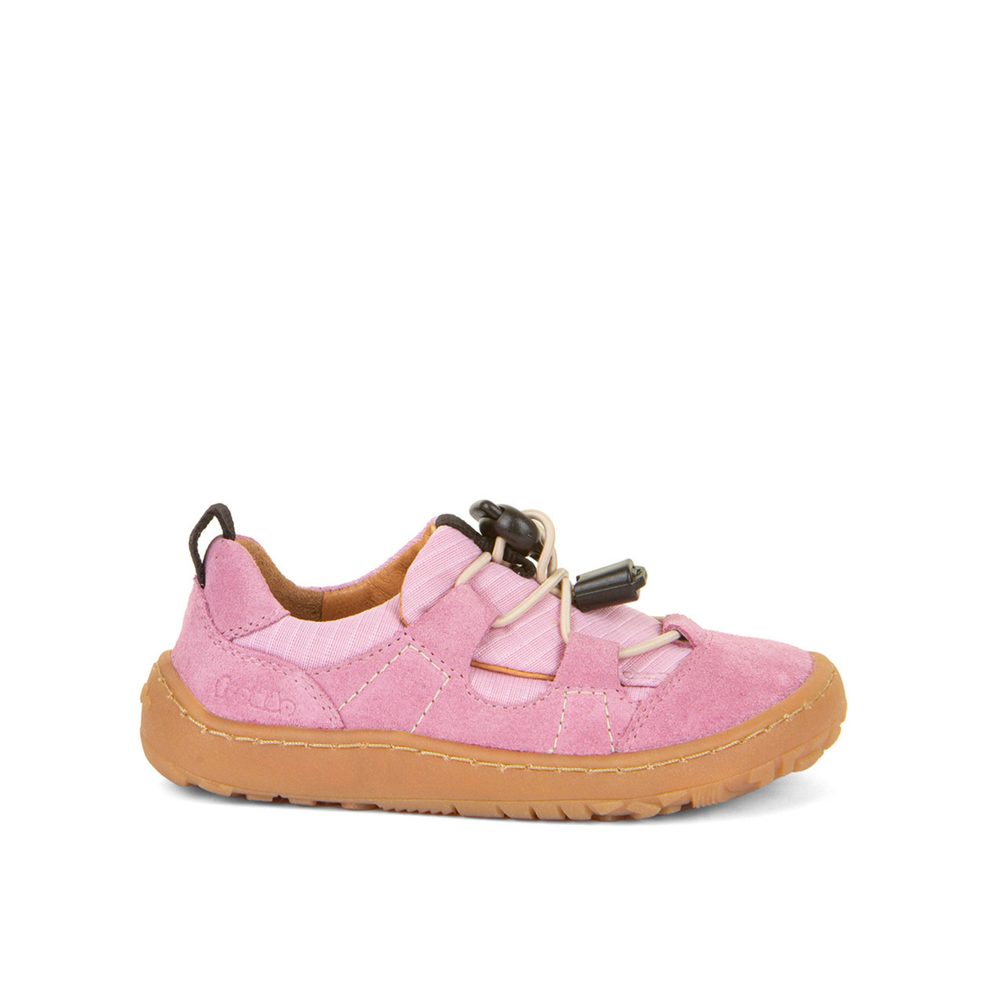 FRODDO TRACK Pink Dětské barefoot tenisky