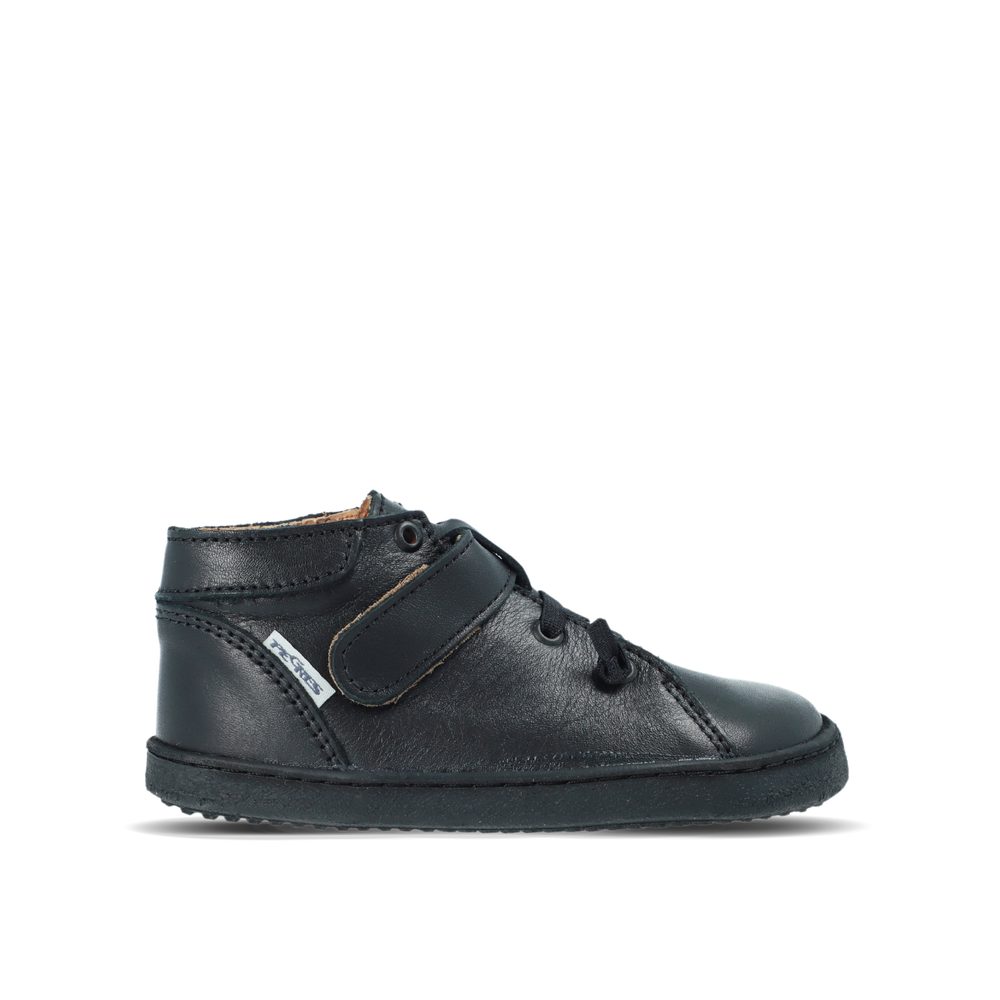 PEGRES CELOROČKY BF52 0.1 Black Dětské celoroční barefoot boty