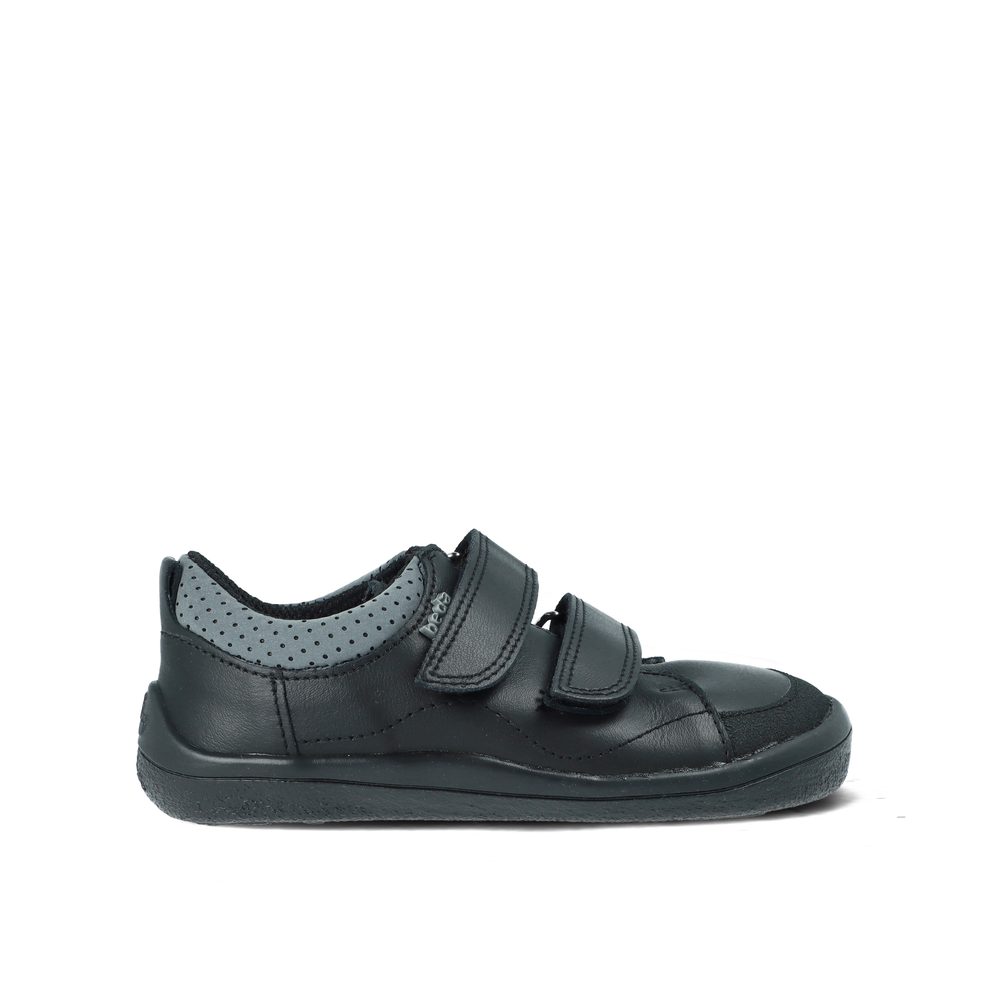BEDA TENISKY BFN 170030/W/N/SO/OK PLAYFUL Black Dětské barefoot tenisky