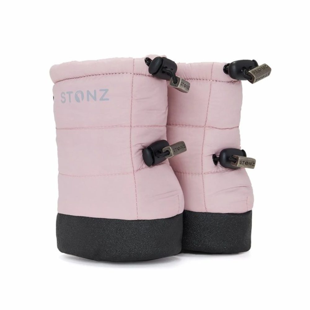 STONZ BOOTIE PUFFER Haze Pink Dětské barefoot návleky na nohy 24–25