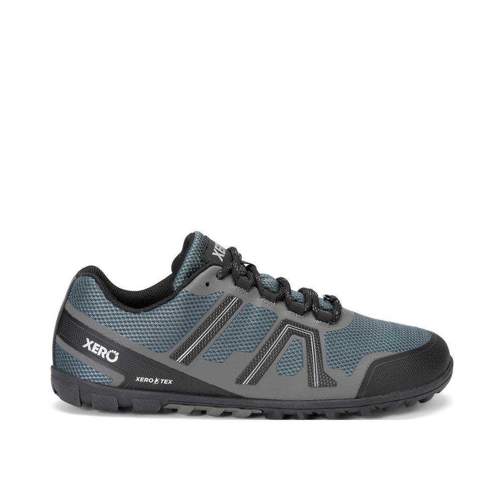 Xero Shoes MESA TRAIL WP M Trekking Green Pine Pánské barefoot sportovní boty